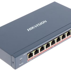 Свитч Hikvision DS-3E0310HP-E 8-портов с PoE