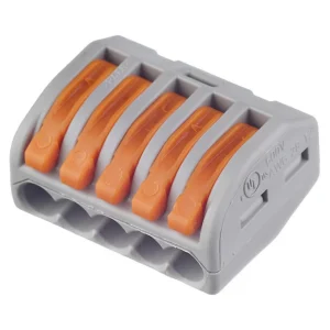 Клемма на 5 проводов Wago 0,08-2,5 кв.мм